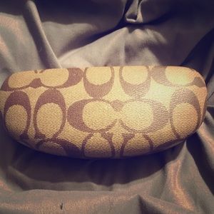 Coach eyeglass case